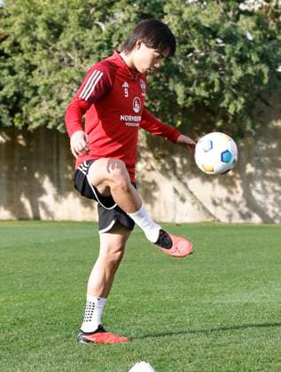 11.01.2024 - Fussball - 2. Fussball-Bundesliga - Saison 2023 2024 - 1. FC Nürnberg FCN Club - Trainingslager Winter Wintertrainingslager Marbella Spanien - Sportfoto Zink DaMa - xdaxmax - Daichi Hayashi (9, 1. FC Nürnberg FCN )