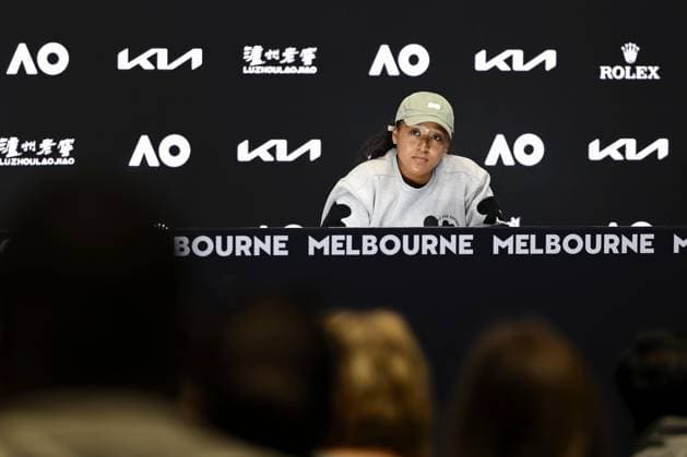 Sport Bilder des Tages Tennis: Naomi Osaka Japan s former world No. 1 Naomi Osaka attends a press conference, PK, Pressekonferenz in Melbourne on Jan. 12, 2024, ahead of the Australian Open tennis tournament starting Jan. 14.  A14AA0002316788P