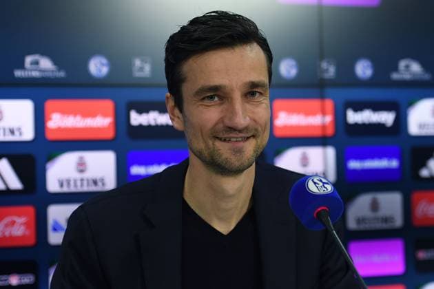 Fußball 2. Bundesliga Mediengespräch FC Schalke 04 am 12.01.2024 in der Veltins Arena in Gelsenkirchen Matthias Tillmann ( Vorstandsvorsitzenden Schalke )