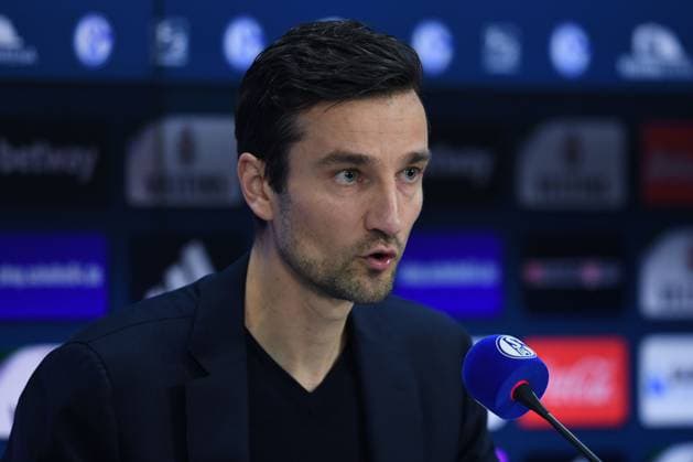 Fußball 2. Bundesliga Mediengespräch FC Schalke 04 am 12.01.2024 in der Veltins Arena in Gelsenkirchen Matthias Tillmann ( Vorstandsvorsitzenden Schalke )