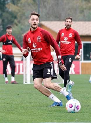 12.01.2024 - Fussball - 2. Fussball-Bundesliga - Saison 2023 2024 - 1. FC Nürnberg FCN Club - Trainingslager Winter Wintertrainingslager Marbella Spanien - Sportfoto Zink DaMa - xdaxmax - Lukas Schleimer (36, 1. FC Nürnberg FCN )