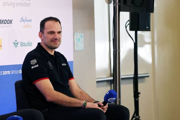 Florian Modlinger (GER) Leiter Porsche Formel E Motorsport in der Pressekonferenz, Formel E FIA Weltmisterschaft Saison 10, Mexiko City E- Prix, Mexiko, 12.01.2024