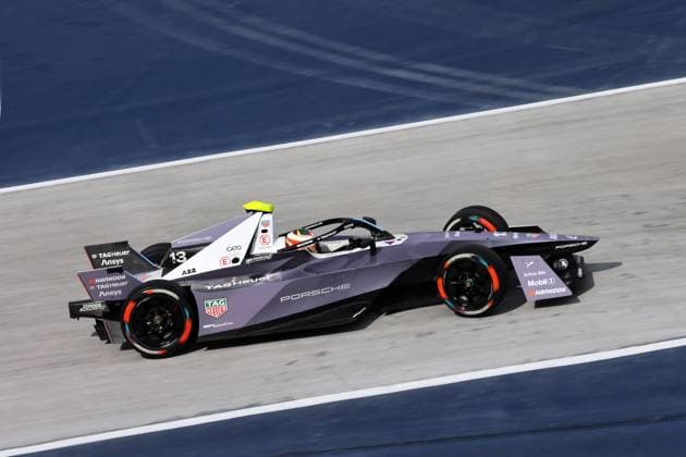 Antonio Felix da Costa (POR) Porsche, Formel E FIA Weltmisterschaft Saison 10, Mexiko City E- Prix, Mexiko, 12.01.2024