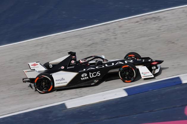 Mitch Evans (NZL) Jaguar, Formel E FIA Weltmisterschaft Saison 10, Mexiko City E- Prix, Mexiko, 12.01.2024