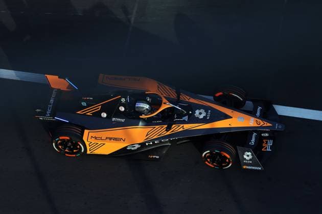 Sam Bird (GBR) McLaren, Formel E FIA Weltmisterschaft Saison 10, Mexiko City E- Prix, Mexiko, 12.01.2024