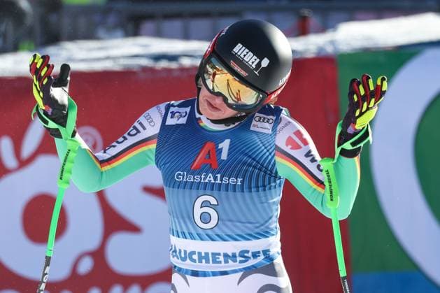 Sport Themen der Woche KW02 ALPINE SKIING - FIS WC Altenmarkt Zauchensee ALTENMARKT ZAUCHENSEE,AUSTRIA,13.JAN.24 - ALPINE SKIING - FIS World Cup, downhill, ladies. Image shows thr disappointment of Kira Weidle (GER).  GEPAxpictures xHaraldxSteiner