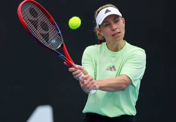 Sport Themen der Woche KW02 Angelique Kerber of Germany in action Australian Open, Saturday Previews, Tennis, Melbourne Park, Melbourne, Australia - 13 Jan 2024  Copyright: xEllaxLing Shutterstockx 14298351cg