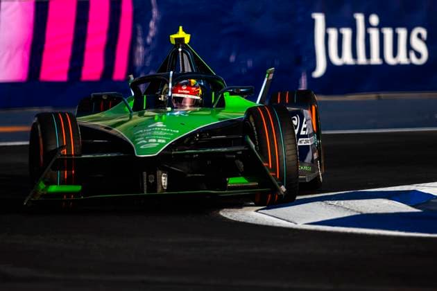 04 FRIJNS Robin (nld), Envision Racing, Jaguar I-Type 6, action during the 2024 Hankook Mexico City ePrix, 1st meeting of the 2023-24 ABB FIA Formula E World Championship, WM, Weltmeisterschaft on the Autodromo Hermanos Rodriguez from January 11 to 13, in Mexico City, Mexico - 2024 FORMULA E HANKOOK MEXICO CITY ePRIX DPPI Panoramic  03424001-TF-264