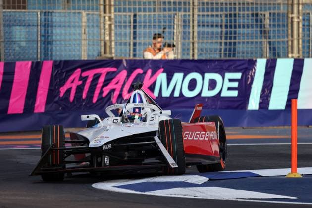 Jake Dennis (GBR) Andretti, Formel E FIA Weltmeisterschaft, Saison 10, Mexiko City E- Prix, Mexiko, 13.01.2024