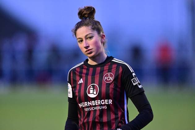13.01.2024 - Fussball Frauen Frauenfussball - Saison 2023 2024 - Testspiel Freundschaftsspiel Vorbereitungsspiel : 1. FC Nürnberg FCN ( Clubfrauen Club ) - Sparta Prag Praha - - xwoxzix - Emma Kusch (9, 1. FC Nürnberg FCN )
