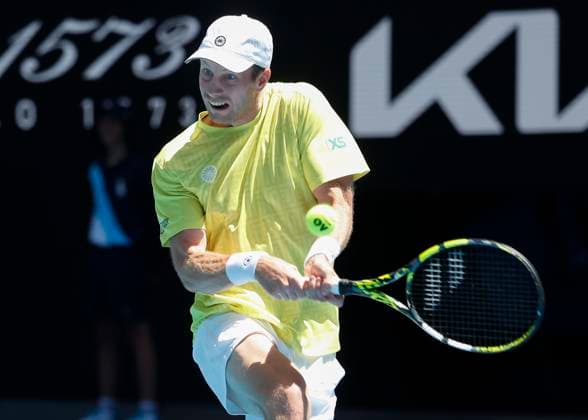 Botic van de Zandschulp (NED), Australian Open 2024, Melbourne Park, Melbourne, Victoria, Australia. Copyright: xJuergenxHasenkopfx