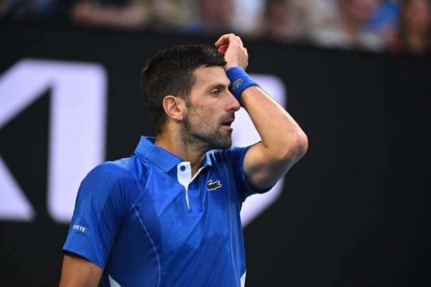 2024 Australian Open - Melbourne Novak Djokovic (SRB) match during his first round at the 2024 Australian Open at Melbourne Park in Melbourne, AUSTRALIA, on January 14, 2024. Photo by Corinne Dubreuil ABACAPRESS.COM Melbourne Australia  Copyright: xDubreuilxCorinne ABACAx