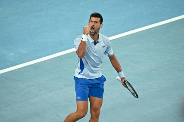 2024 Australian Open - Melbourne Novak Djokovic (SRB) match during his first round at the 2024 Australian Open at Melbourne Park in Melbourne, AUSTRALIA, on January 14, 2024. Photo by Corinne Dubreuil ABACAPRESS.COM Melbourne Australia  Copyright: xDubreuilxCorinne ABACAx