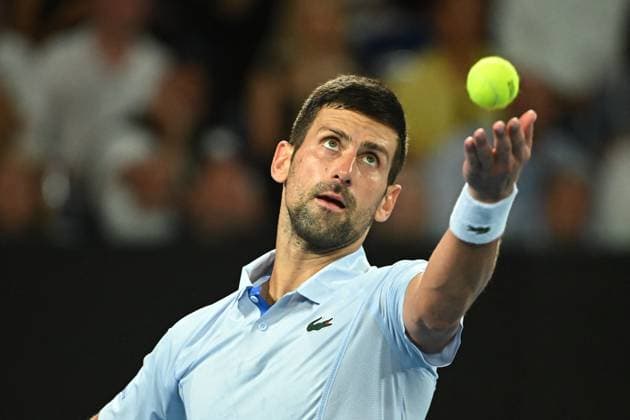 2024 Australian Open - Melbourne Novak Djokovic (SRB) match during his first round at the 2024 Australian Open at Melbourne Park in Melbourne, AUSTRALIA, on January 14, 2024. Photo by Corinne Dubreuil ABACAPRESS.COM Melbourne Australia  Copyright: xDubreuilxCorinne ABACAx
