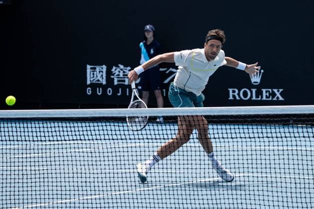 Arthur Rinderknech (FRA) TENNIS : Open d Australie - 14 01 2024 VirginieBouyer Panoramic 