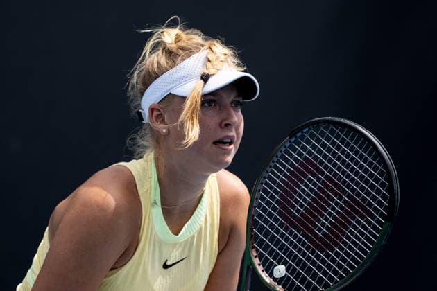 Brenda Fruhvirtova (CZE) TENNIS : Open d Australie - 14 01 2024 VirginieBouyer Panoramic 