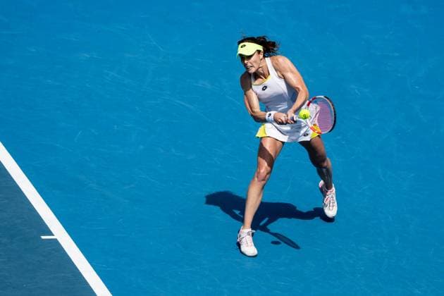 Alize Cornet (FRA) TENNIS : Open d Australie - 14 01 2024 VirginieBouyer Panoramic 