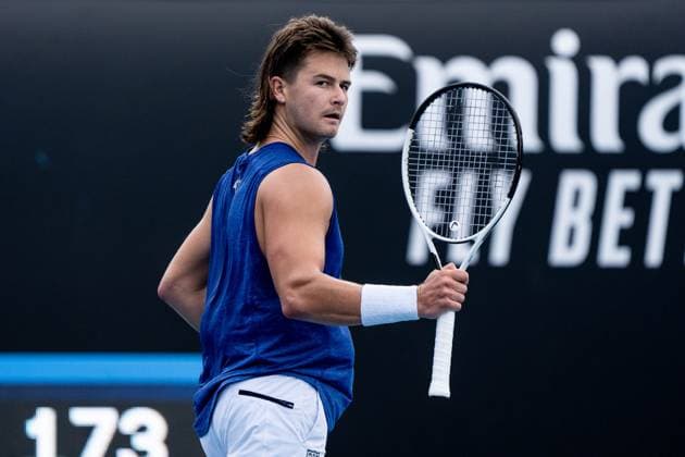 J.J. Wolf (USA) TENNIS : Open d Australie - 14 01 2024 VirginieBouyer Panoramic 