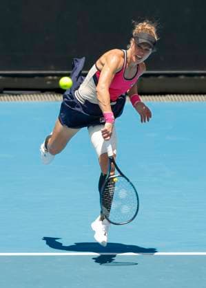 Laura Siegemund (GER), Australian Open 2024, Melbourne Park, Melbourne, Victoria, Australia. Copyright: xJuergenxHasenkopfx