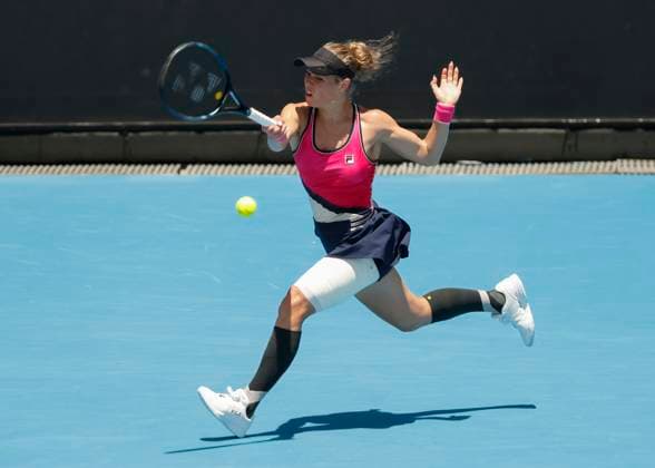 Laura Siegemund (GER), Australian Open 2024, Melbourne Park, Melbourne, Victoria, Australia. Copyright: xJuergenxHasenkopfx