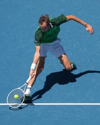 Tennis 2024: Australian Open Day 2 January 15, 2024: 3rd seed DANIIL MEDVEDEV of the Russian Federation in action against TERENCE ATMANE of France on Margaret Court Arena in a Men s Singles 1st round match on day 2 of the 2024 Australian Open in Melbourne, Australia. Sydney Low Cal Media(Credit Image: Â Sydney Low Cal Sport Media) California USA EDITORIAL USE ONLY Copyright: xx ZUMA-20240115_faf_c04_027.jpg SydneyxLowx csmphotothree223316