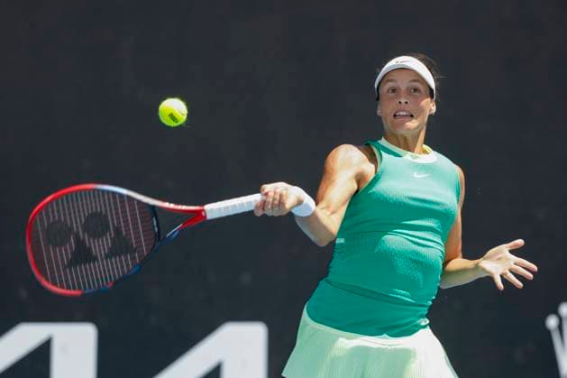 Tatjana Maria, Australian Open 2024, Melbourne Park, Melbourne, Victoria, Australia. Copyright: xJuergenxHasenkopfx