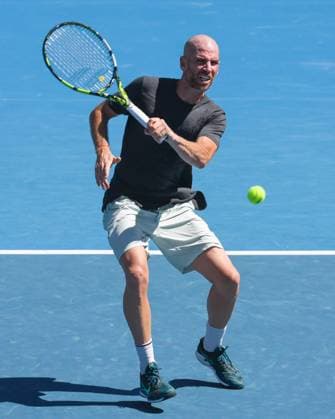 January 15, 2024: 20th seed ADRIAN MANNARINO of France in action against STAN WAWRINKA of Switzerland on KIA Arena in a Men s Singles 1st round match on day 2 of the 2024 Australian Open in Melbourne, Australia. Cal Media USA - ZUMAc04_ 20240115_faf_c04_044 Copyright: xSydneyxLowx