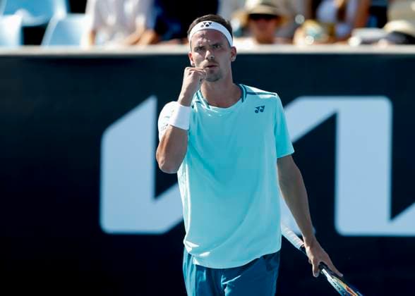 Daniel Altmaier (GER), Australian Open 2024, Melbourne Park, Melbourne, Victoria, Australia. Copyright: xJuergenxHasenkopfx