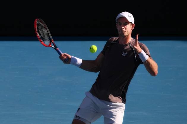 Andy Murray (GBR) in action during his first round match Australian Open, Day Two, Tennis, Melbourne Park, Melbourne, Australia - 15 Jan 2024  Copyright: xJamesxGourley Shutterstockx 14297582fa