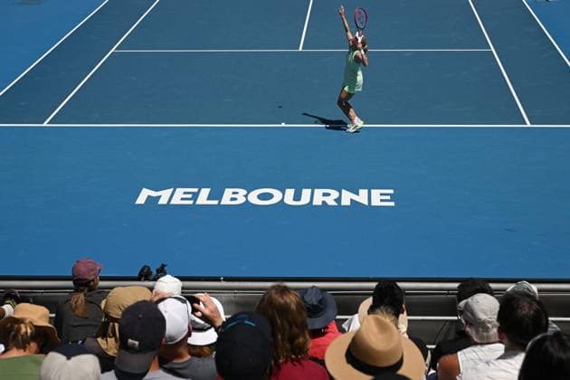 TENNIS AUSTRALIAN OPEN, Angelique Kerber of Germany during her match against Danielle Collins of the USA on Day 3 of the 2024 Australian Open at Melbourne Park in Melbourne, Tuesday, January 16, 2024. ( NO ARCHIVING, EDITORIAL USE ONLY, NO USE IN BOOKS WITHOUT CONSENT MELBOURNE VICTORIA AUSTRALIA  Copyright: xLUKASxCOCHx 20240116001889622364