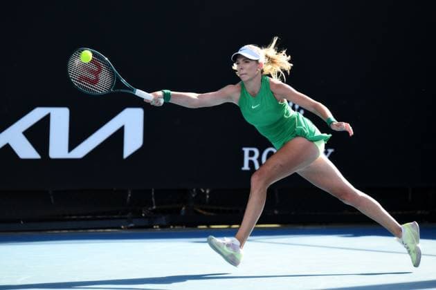 Katie Boulter (GBR) during her first round match Australian Open, Day Three, Tennis, Melbourne Park, Melbourne, Australia - 16 Jan 2024  Copyright: xJamesxGourley Shutterstockx 14297584bd