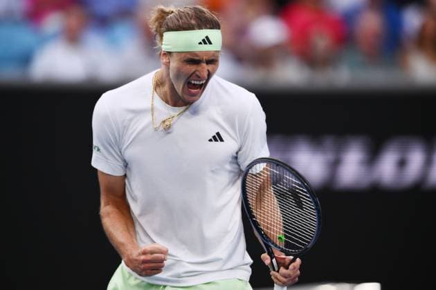 Sport Themen der Woche KW03 Sport Bilder des Tages Alexander Zverev (GER) during his first round match Australian Open, Day Three, Tennis, Melbourne Park, Melbourne, Australia - 16 Jan 2024  Copyright: xJamesxGourley Shutterstockx 14297584bz