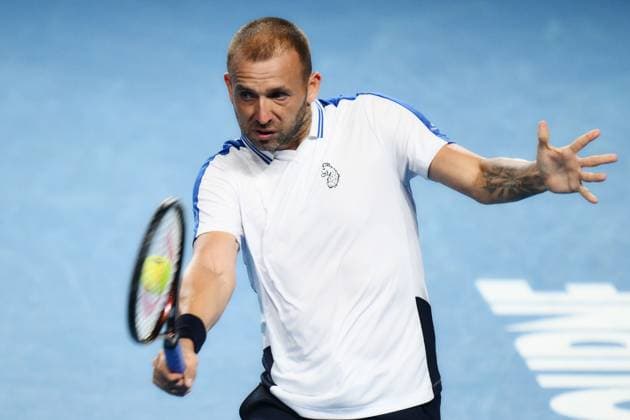 Dan Evans (GBR) during his first round match Australian Open, Day Three, Tennis, Melbourne Park, Melbourne, Australia - 16 Jan 2024  Copyright: xJamesxGourley Shutterstockx 14297584gz