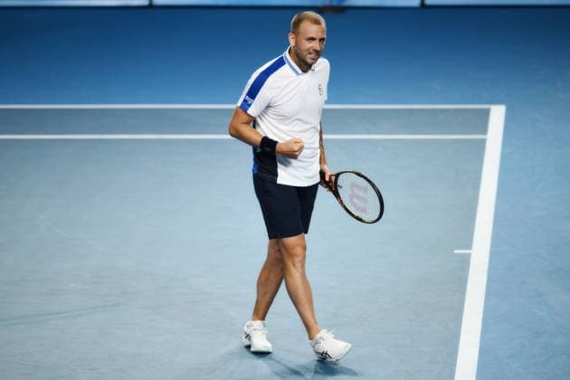 Dan Evans (GBR) during his first round match Australian Open, Day Three, Tennis, Melbourne Park, Melbourne, Australia - 16 Jan 2024  Copyright: xJamesxGourley Shutterstockx 14297584hd