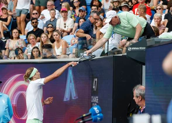 Alexander Zverev (GER), Australian Open 2024, Melbourne Park, Melbourne, Victoria, Australia. Copyright: xJuergenxHasenkopfx