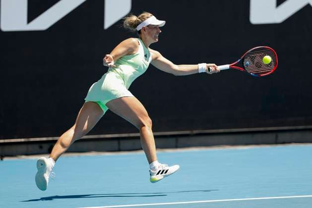 Angelique Kerber (GER), Australian Open 2024, Melbourne Park, Melbourne, Victoria, Australia. Copyright: xJuergenxHasenkopfx