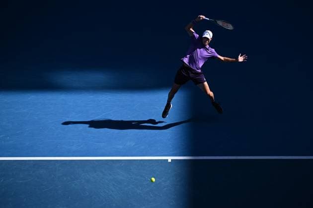 TENNIS AUSTRALIAN OPEN, Christopher O?Connell of Australia in action during his round 2 match against Ben Shelton of the USA on Day 4 of the 2024 Australian Open at Melbourne Park in Melbourne, Wednesday, January 17, 2024. ( NO ARCHIVING, EDITORIAL USE ONLY, NO USE IN BOOKS WITHOUT CONSENT MELBOURNE VICTORIA AUSTRALIA  Copyright: xJOELxCARRETTx 20240117001890083914