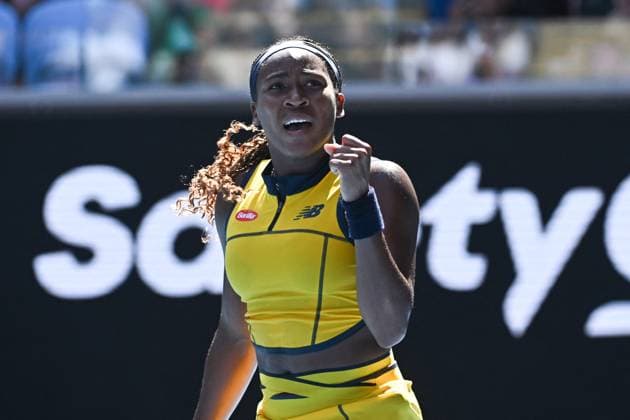Australian Open - Melbourne Coco Gauff (USA) during her second round match at the 2024 Australian Open at Melbourne Park in Melbourne, AUSTRALIA, on January 17, 2024. Photo by Corinne Dubreuil ABACAPRESS.COM Melbourne Australia  Copyright: xDubreuilxCorinne ABACAx