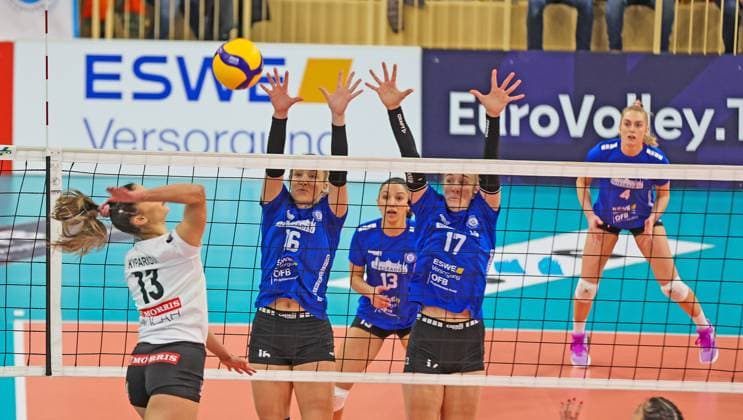 Volleyball - CEV Challenge Cup - VC Wiesbaden - AC PAOK Thessaloniki - 17.01.24, -