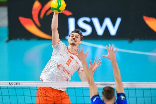 2024.01.17 Jastrzebie-Zdroj siatkowka mezczyzn CEV Liga Mistrzow Jastrzebski Wegiel - SVG Luneburg N z Jean Patry Foto Lukasz Laskowski PressFocus 2024.01.17 Jastrzebie-Zdroj CEV Volleyball Men Champions League Jastrzebski Wegiel - SVG Luneburg Jean Patry Credit: Lukasz Laskowski PressFocus NEWSPIX.PL --- Newspix.pl POLAND OUT!  20240117xluk00369