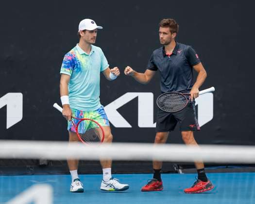 Wesley Koolhof Nikola Mektic, Herren Doppel, Australian Open 2024, Melbourne Park, Melbourne, Victoria, Australia. Copyright: xJuergenxHasenkopfx