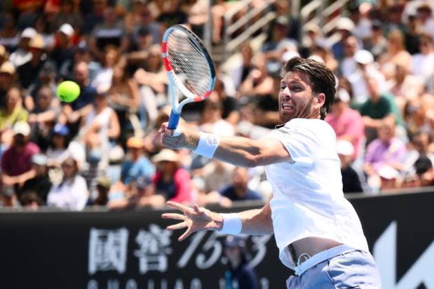 Cameron Norrie (GBR) during his second round match Australian Open, Day Five, Tennis, Melbourne Park, Melbourne, Australia - 18 Jan 2024  Copyright: xJamesxGourley Shutterstockx 14305233ca