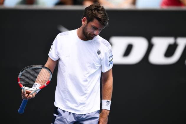 Cameron Norrie (GBR) reacts during his second round match Australian Open, Day Five, Tennis, Melbourne Park, Melbourne, Australia - 18 Jan 2024  Copyright: xJamesxGourley Shutterstockx 14305233ck