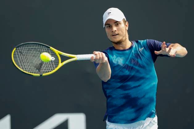 Miomir Kecmanovic, Australian Open 2024, Melbourne Park, Melbourne, Victoria, Australia. Copyright: xJuergenxHasenkopfx
