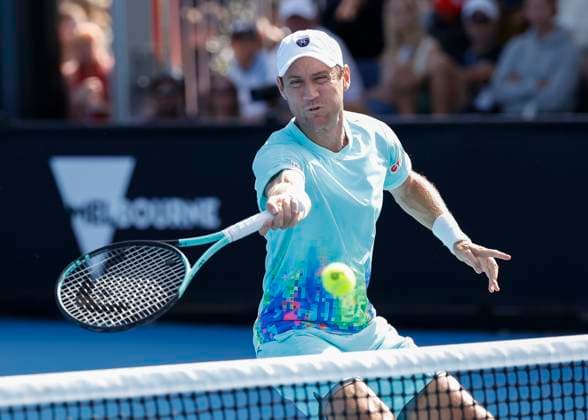 Rohan Bopanna Matthew Ebden, Herren Doppel, Australian Open 2024, Melbourne Park, Melbourne, Victoria, Australia. Copyright: xJuergenxHasenkopfx