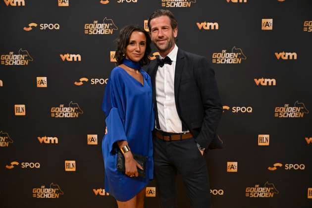 70th Belgian Golden Shoe award ANTWERPEN, BELGIUM - JANUARY 18 : De Mil Rik head coach of KVC Westerlo and Murangwa Francisca pictured during the annual Golden Shoe award show at the Antwerp Avenue TV studio on January 18, 2024 in Antwerpen, Belgium, 18 01 2024 Antwerpen Belgium  Copyright: xNicoxVereeckenx