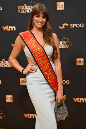 70th Belgian Golden Shoe award ANTWERPEN, BELGIUM - JANUARY 18 : Vansteenkiste Emilie former Miss Belgium pictured during the annual Golden Shoe award show at the Antwerp Avenue TV studio on January 18, 2024 in Antwerpen, Belgium, 18 01 2024 Antwerpen Belgium  Copyright: xNicoxVereeckenx