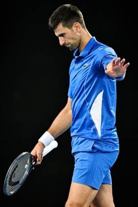 Novak Djokovic (SRB) during his third round match Australian Open, Day Six, Tennis, Melbourne Park, Melbourne, Australia - 19 Jan 2024  Copyright: xJamesxGourley Shutterstockx 14306114am