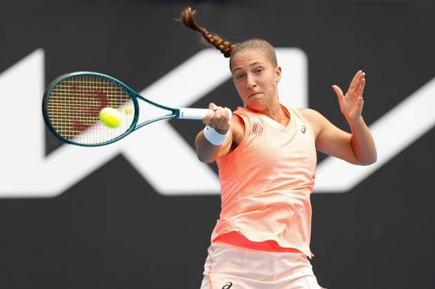 Diane Parry (FRA), Australian Open 2024, Melbourne Park, Melbourne, Victoria, Australia. Copyright: xJuergenxHasenkopfx