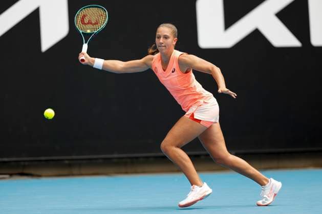 Diane Parry (FRA), Australian Open 2024, Melbourne Park, Melbourne, Victoria, Australia. Copyright: xJuergenxHasenkopfx